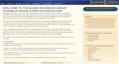 Desktop Screenshot of alamoinsgrp.com